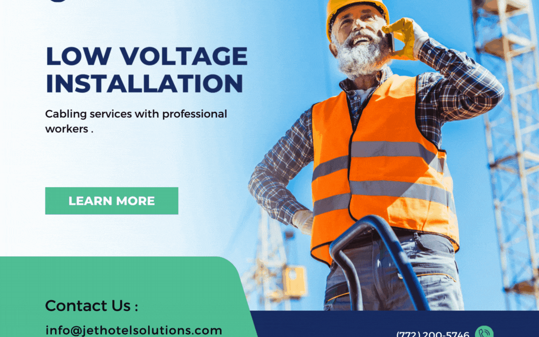 low voltage network cabling for Airbnb properties in Austin Texas