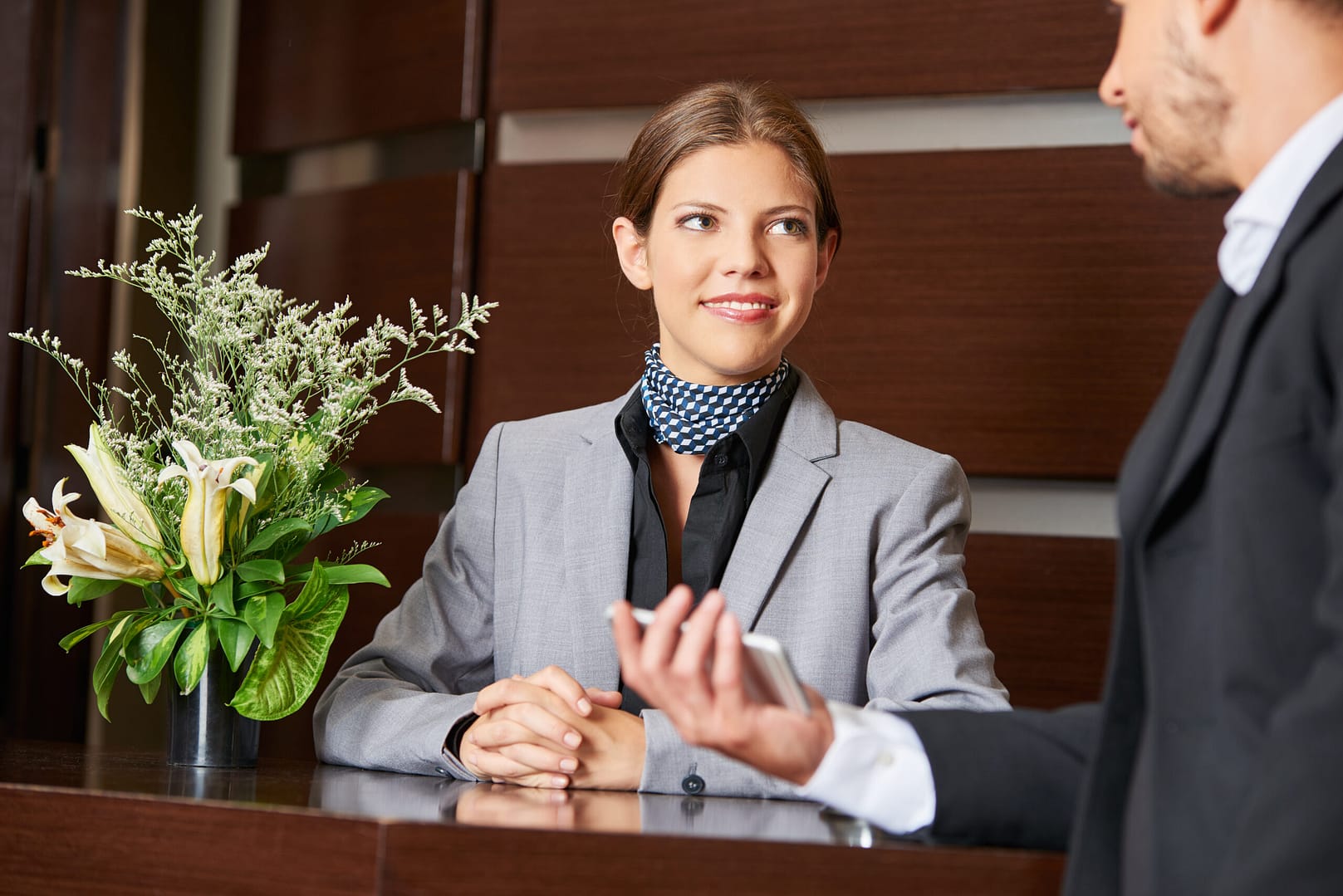 hotel employee 2 Hotel technology