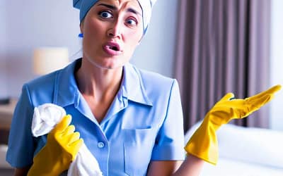 What are the hazards for hotel housekeeper?