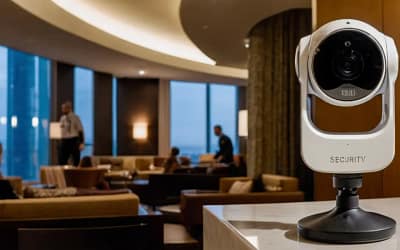 180-Degree Hotel Security Camera
