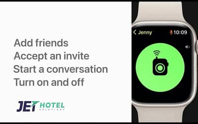 what is the range of walkie talkie on apple watch