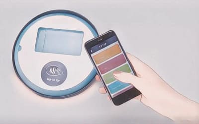 What is the tap to tip app?