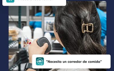 How do you translate while talking on ithe walkie-talkie