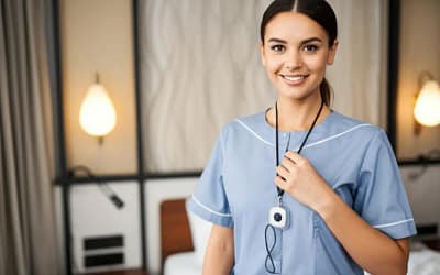 how does a panic button work