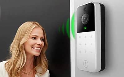 what technology enables guests to unlock hotel rooms using fingerprints or facial scans?