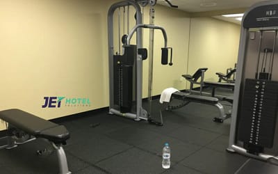 hotel cable machine workout