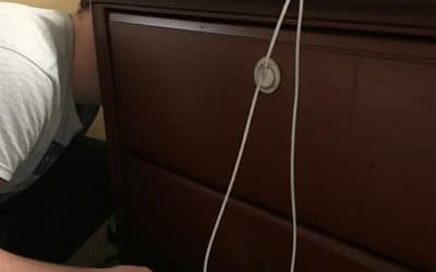 where is the coaxial cable located