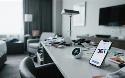 high tech hotel rooms