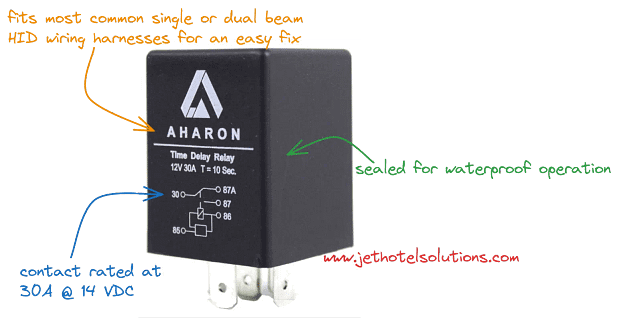 Hotel Time Lag Relay