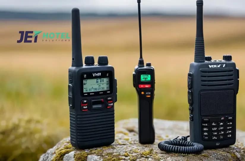 vhf radio vs walkie talkie
