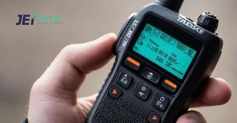 parts of a walkie talkie and their functions