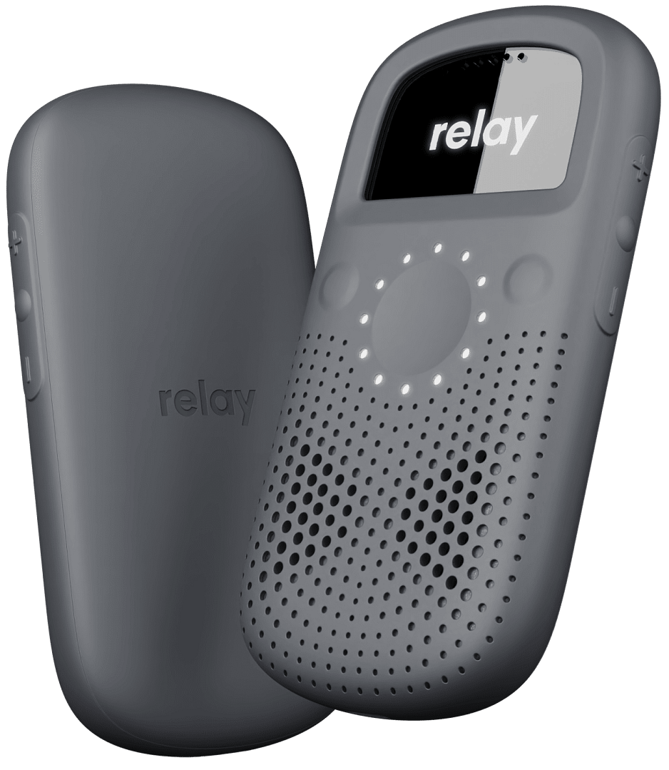 relayx-dual-view-hero-black-v3 walkie-talkie radio